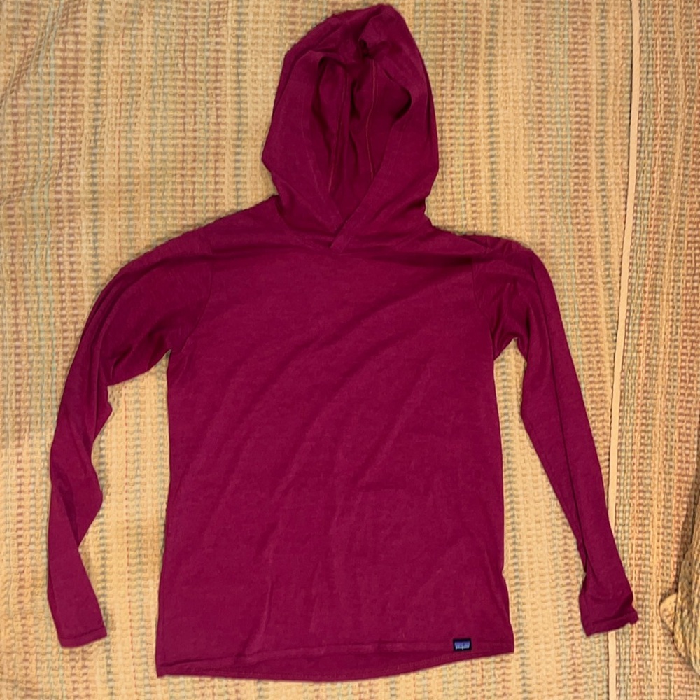 Patagonia long sleeve hooded base layer